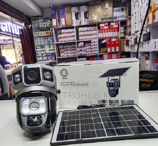 4G V380Pro Double Camera Outdoor PTZ Surveillance Cam