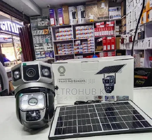 4G V380Pro Double Camera Outdoor PTZ Surveillance Cam