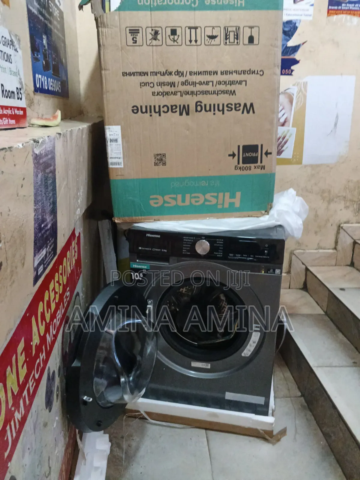 Hisense 10.5 Front Washing Machine New