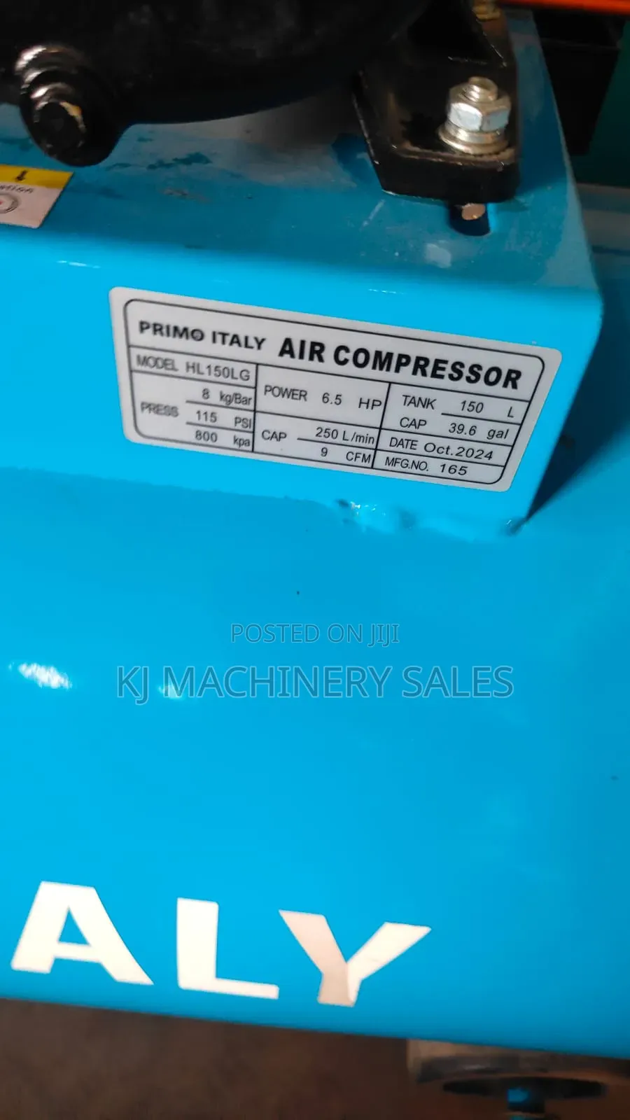 Air Compressor 150l Primo Italy