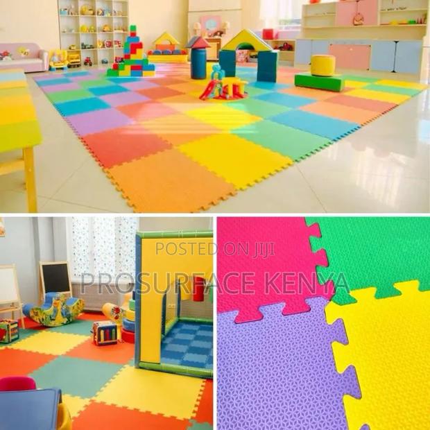 EVA Play Mat 60×60cm 10mm | Kids Room & Daycare Flooring