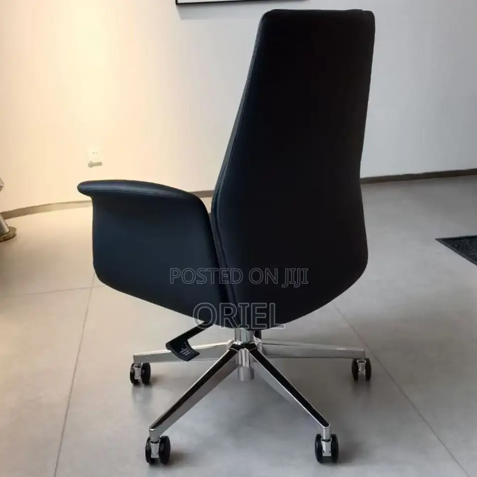 Office Chair : Mid Back Leather Executive Chair