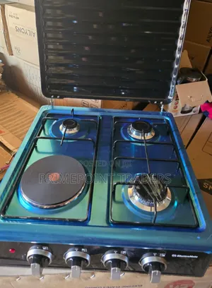 Electromate 3+1 Table Top Cooker – Gas & Electric Cooking