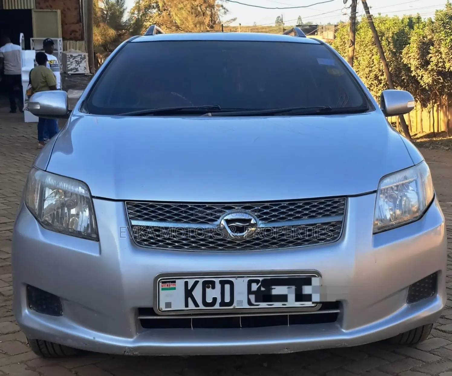 Toyota Corolla Fielder 2008 Silver