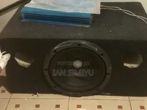 Boschmann 1300W Amplifier + Bass Box