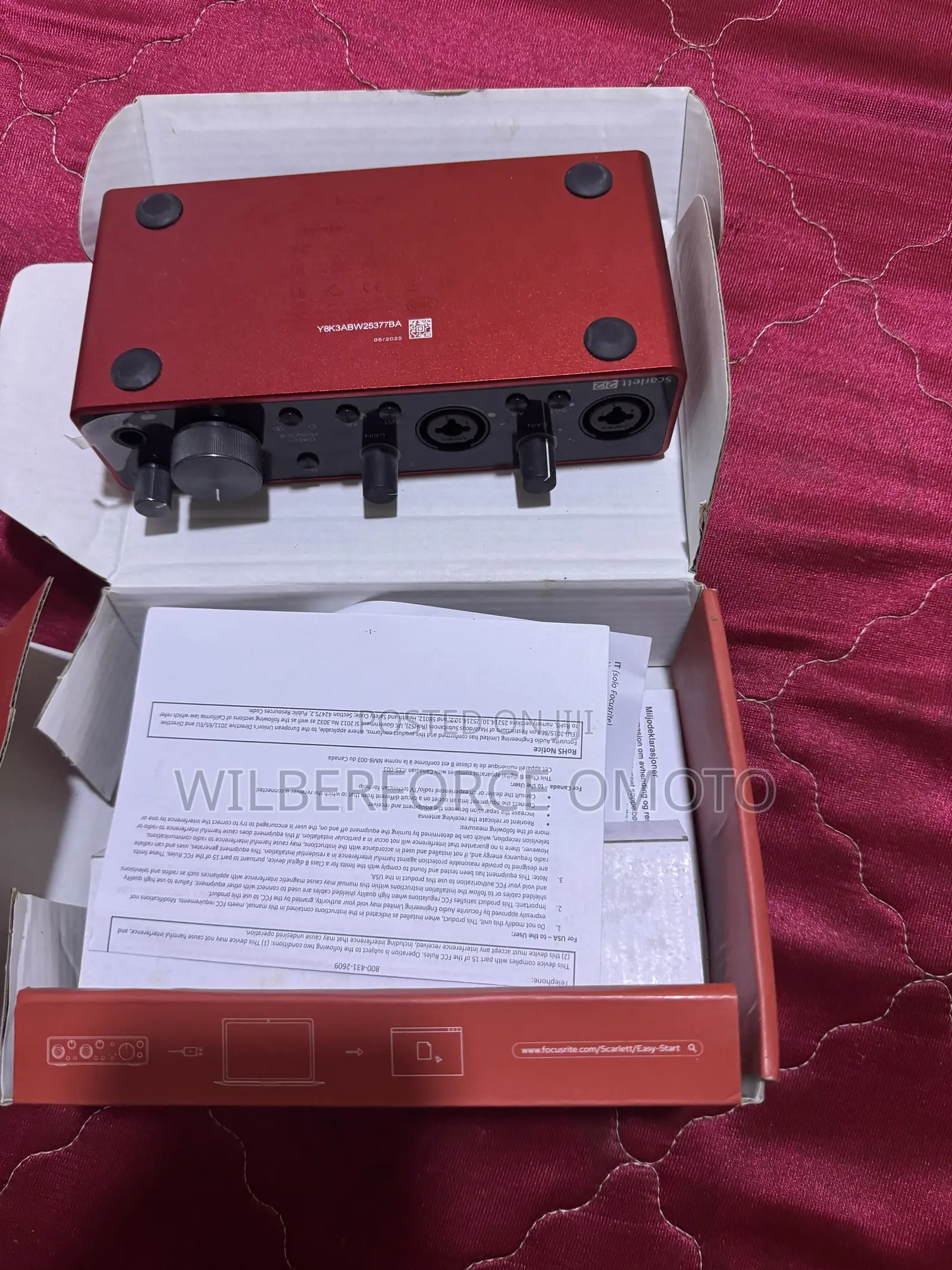 Focusrite Soundcard
