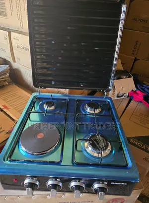 Electromate 3+1 Table Top Gas & Electric Cooker – Versatile Kitchen