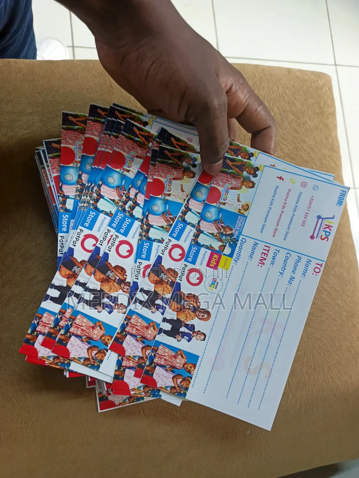 Parcel Stickers, Stickers