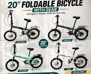 Foldable City Bicycle 20 Inch