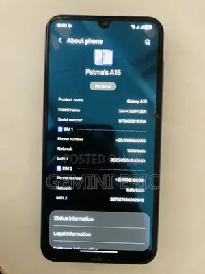 Samsung Galaxy A15 128 GB Gray