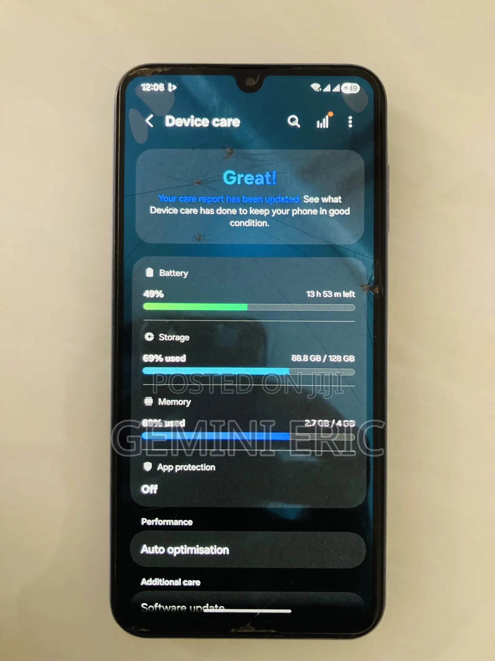 Samsung Galaxy A15 128 GB Gray