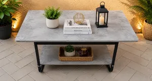 Modern Marble Top Coffee Table