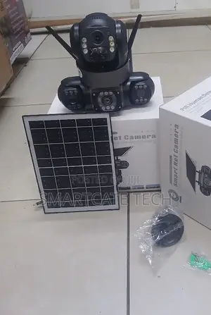 Smart 4G Triple Lens CCTV With Motion Tracking