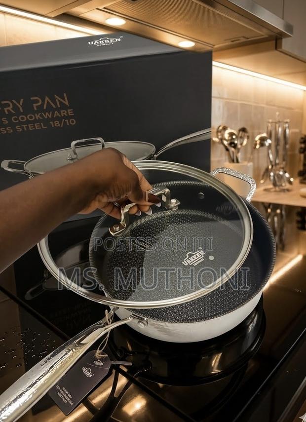 Premium 18/10 Triply Cookware 3.4 L Deep Frying Pan