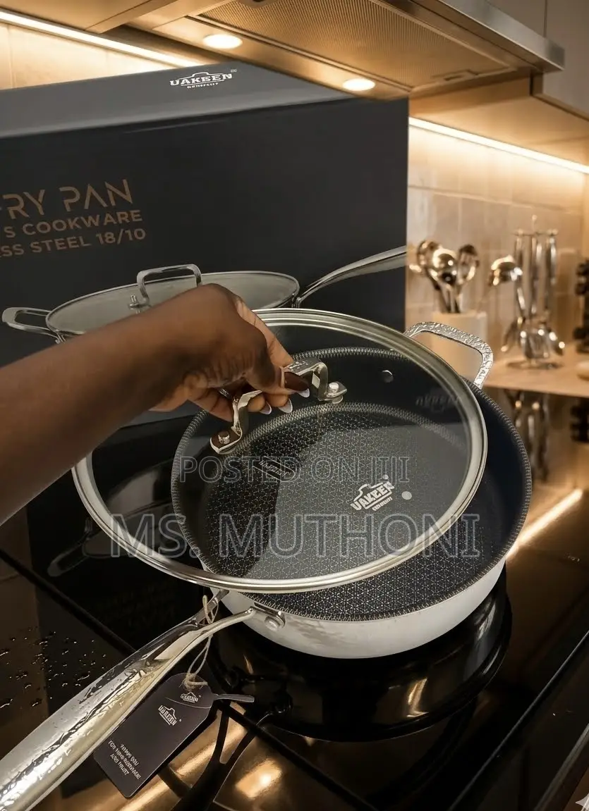 Premium 18/10 Triply Cookware 3.4 L Deep Frying Pan