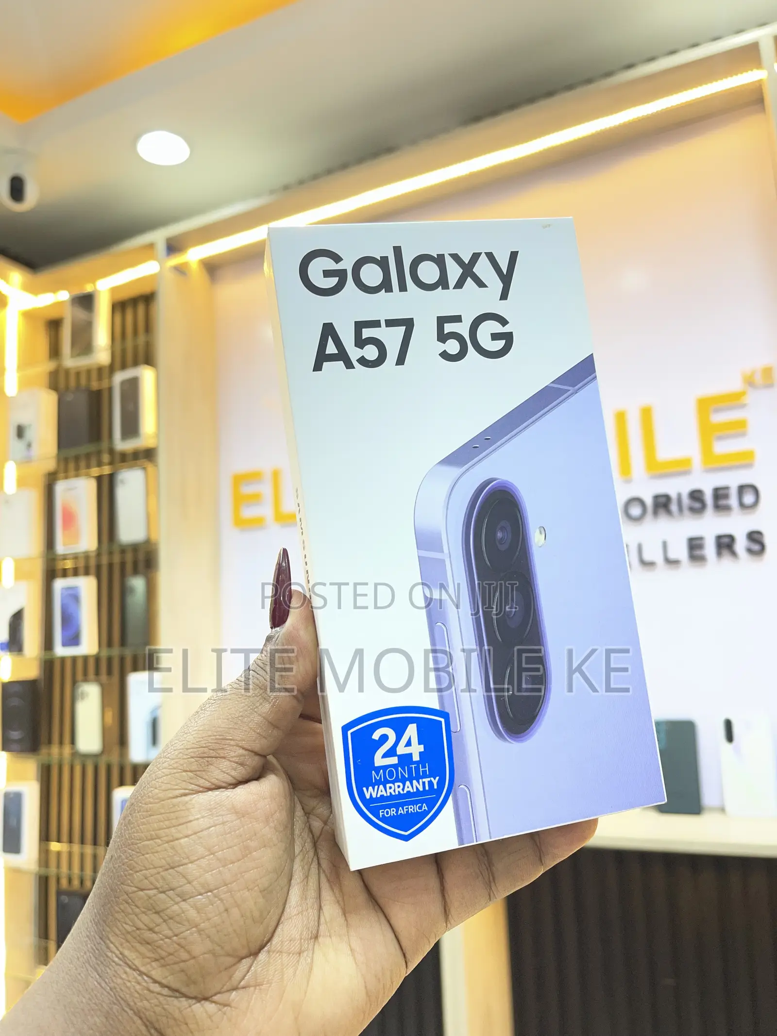 New Samsung Galaxy A57 256 GB Purple