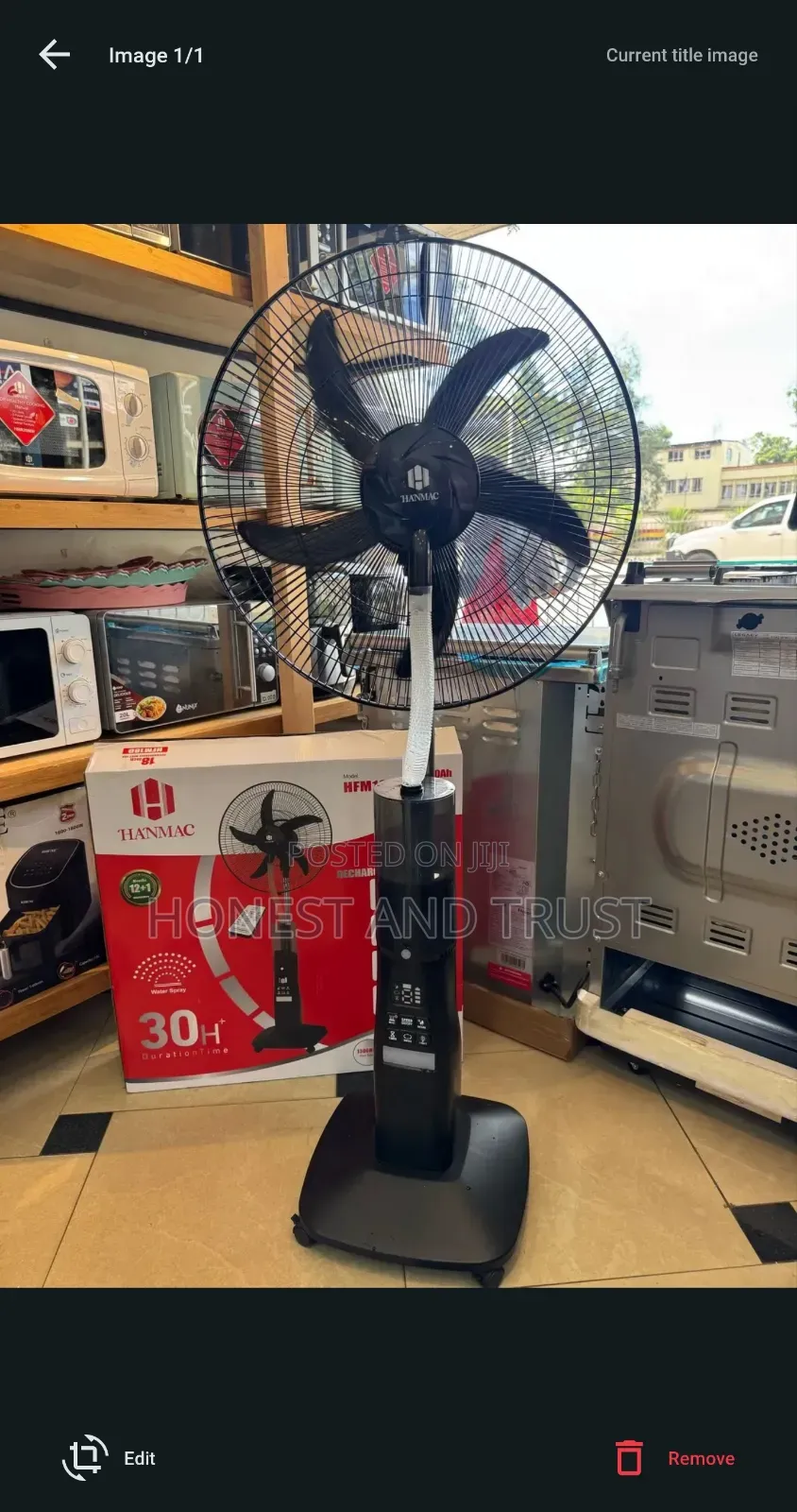Hanmac Multpurpose Fan With Humidifier