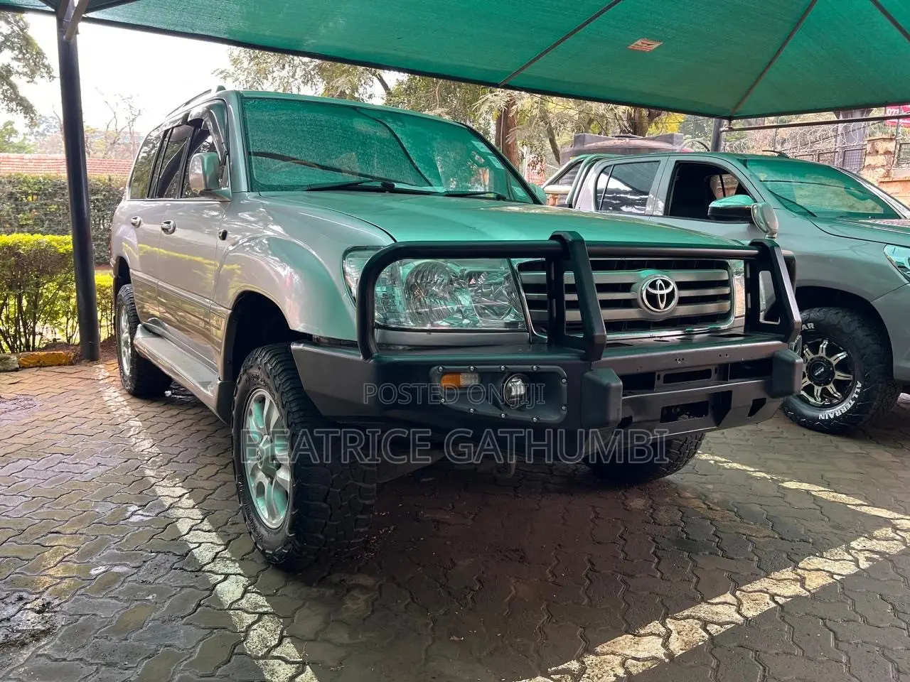 Toyota Land Cruiser HDJ 100 2003 Silver