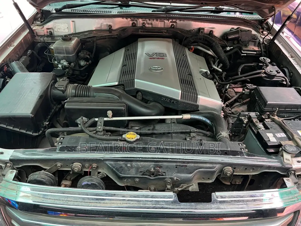 Toyota Land Cruiser HDJ 100 2003 Silver