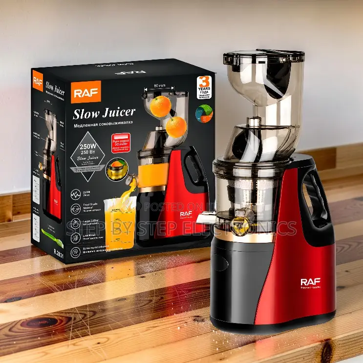 Convenient Operation RAF R.2831 400Ml Slow Juicer Juice Extractor