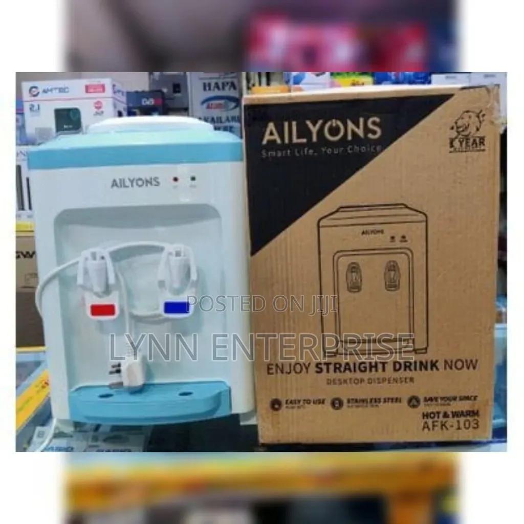 Ailyons AFK-103 Table Top Hot & Normal Water Dispenser...