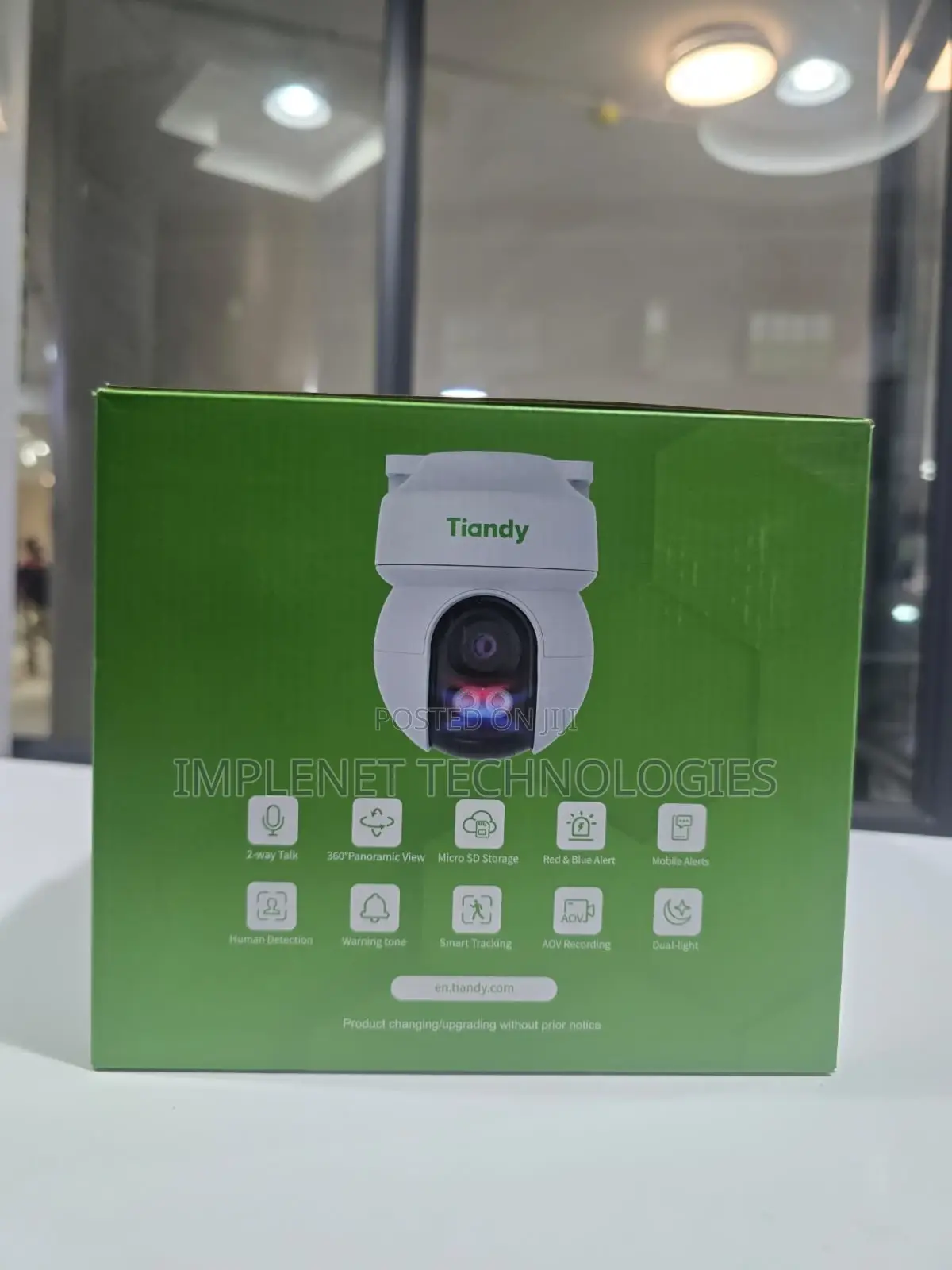 Tiandy 3mp Single Lens Solar Camera.