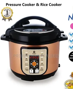 Nunix PC-77 Electric Pressure Cooker – Fast & Convenient Cooking