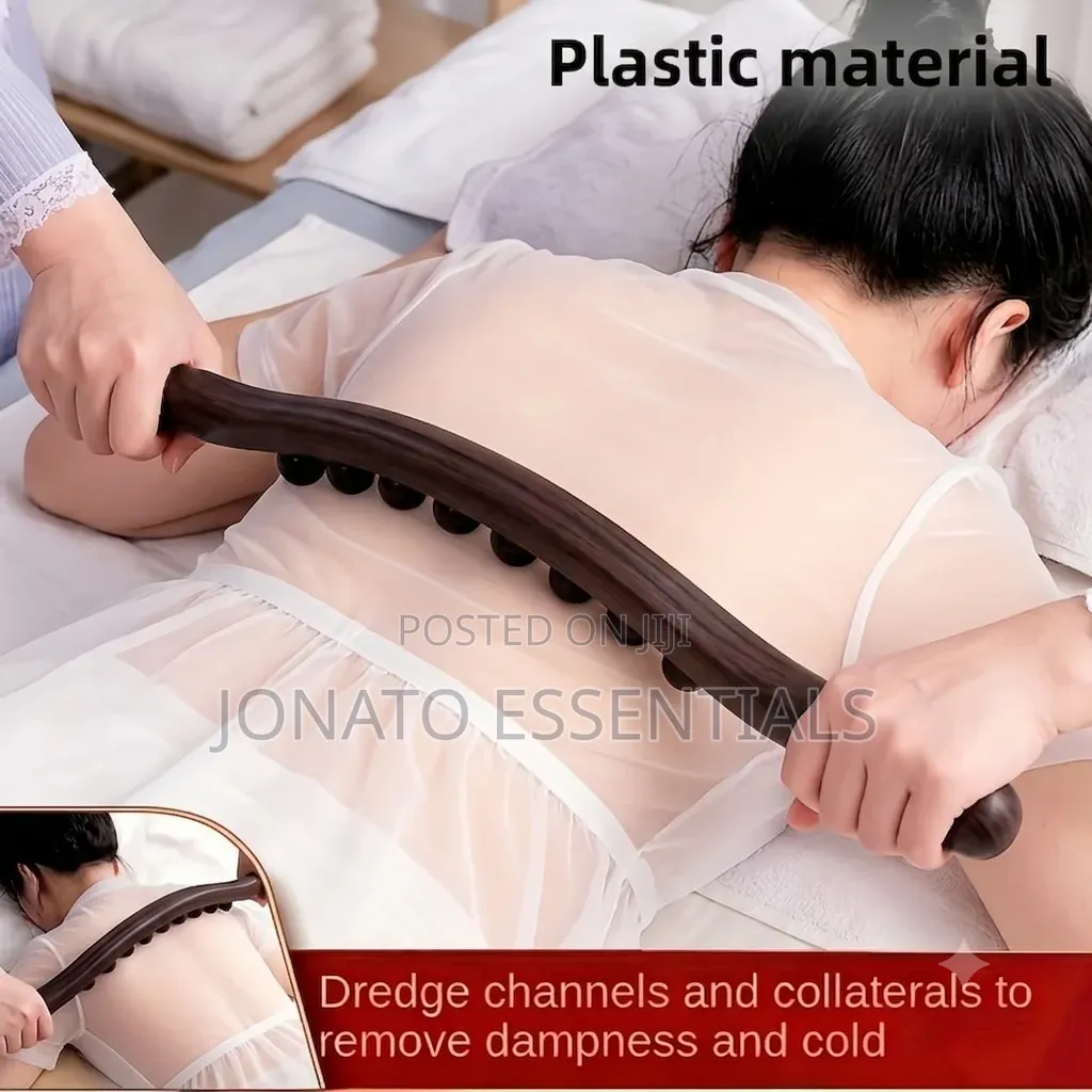 Plastic Back Massager Stick Shiatsu Muscle Relief Tool