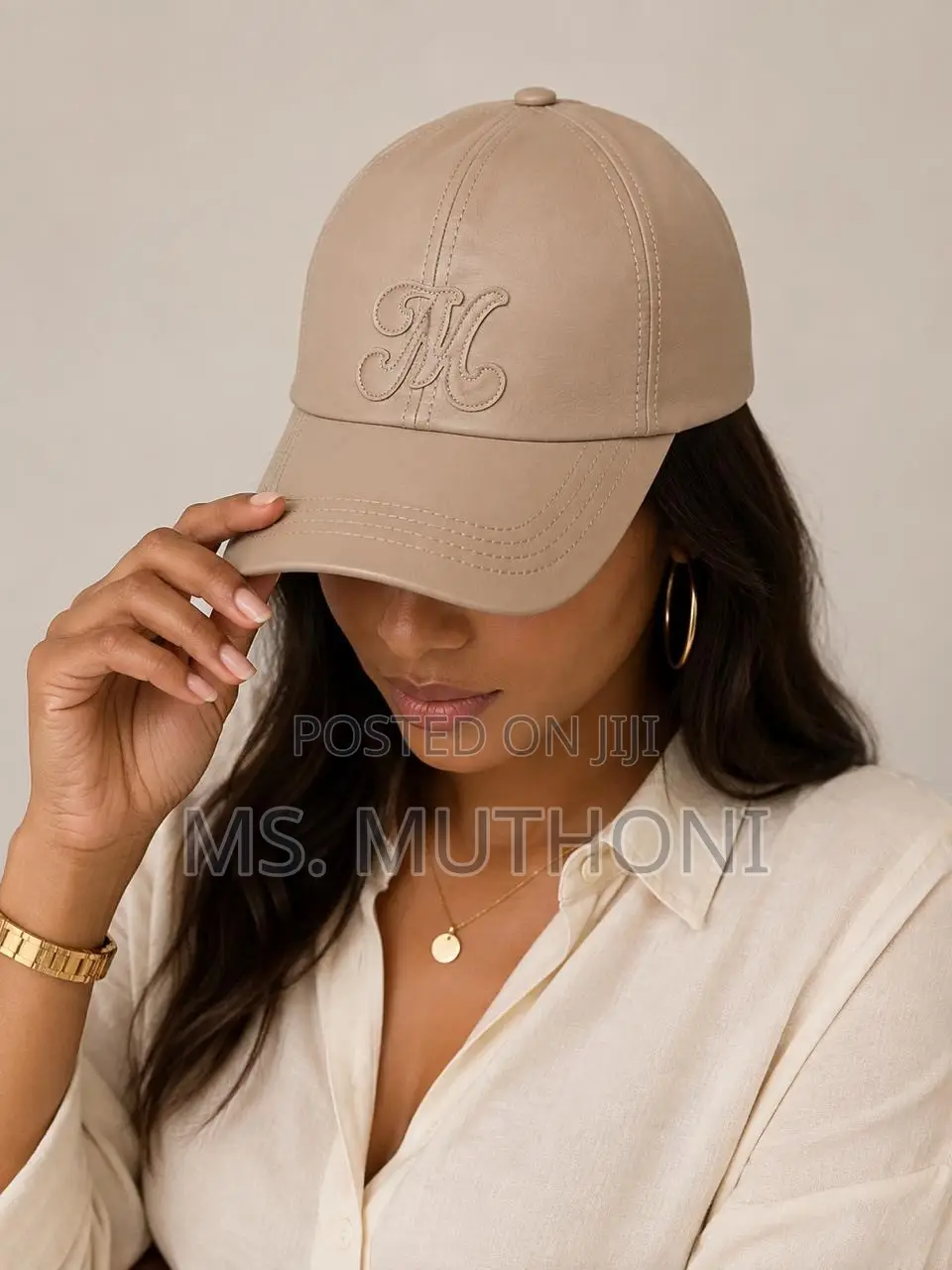 Quality Ladies Leather Caps Available