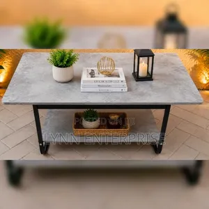 Imported Executive Marble Top Coffee Table ...