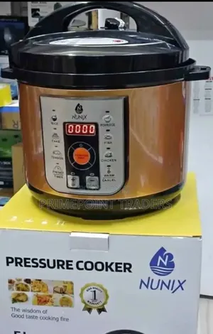 Nunix PC-77 Electric Pressure Cooker – Efficient Family Cooking