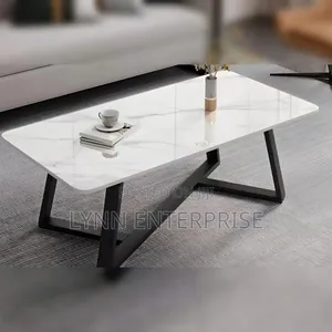 Modern Imported Executive Marble Top Coffee Table ...