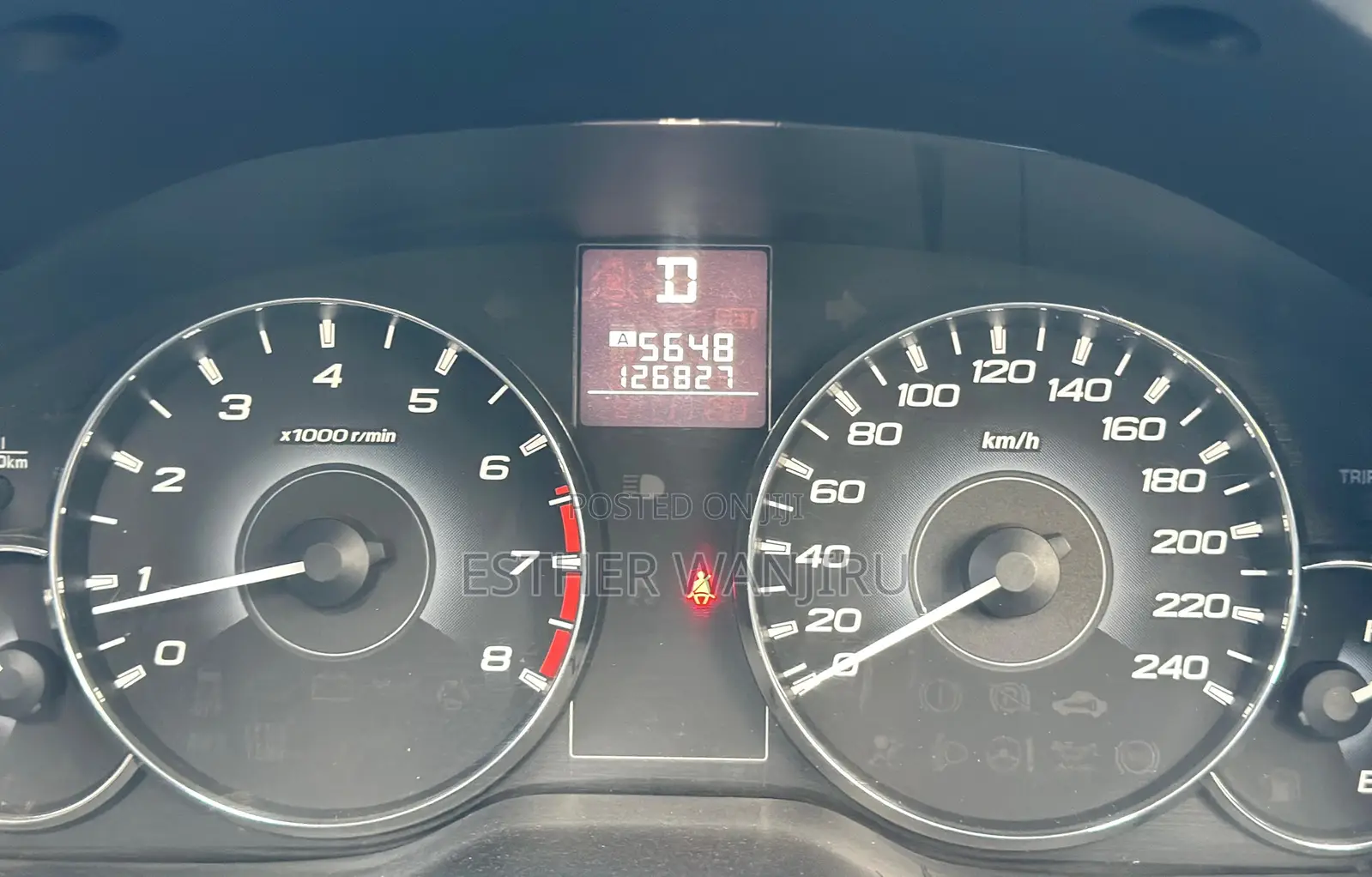 Subaru Outback 2011 Blue