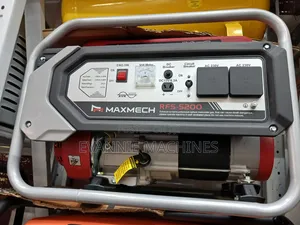 Heavy Duty Maxmech Petrol Generator 3.8kva Electric Start