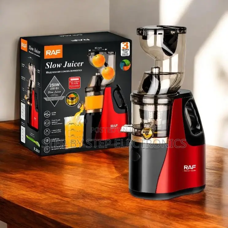 Efficient Juicing RAF R.2831 400Ml Slow Juicer Juice Extractor