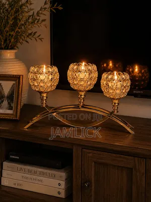 3-Arm Candle Holder - Gh