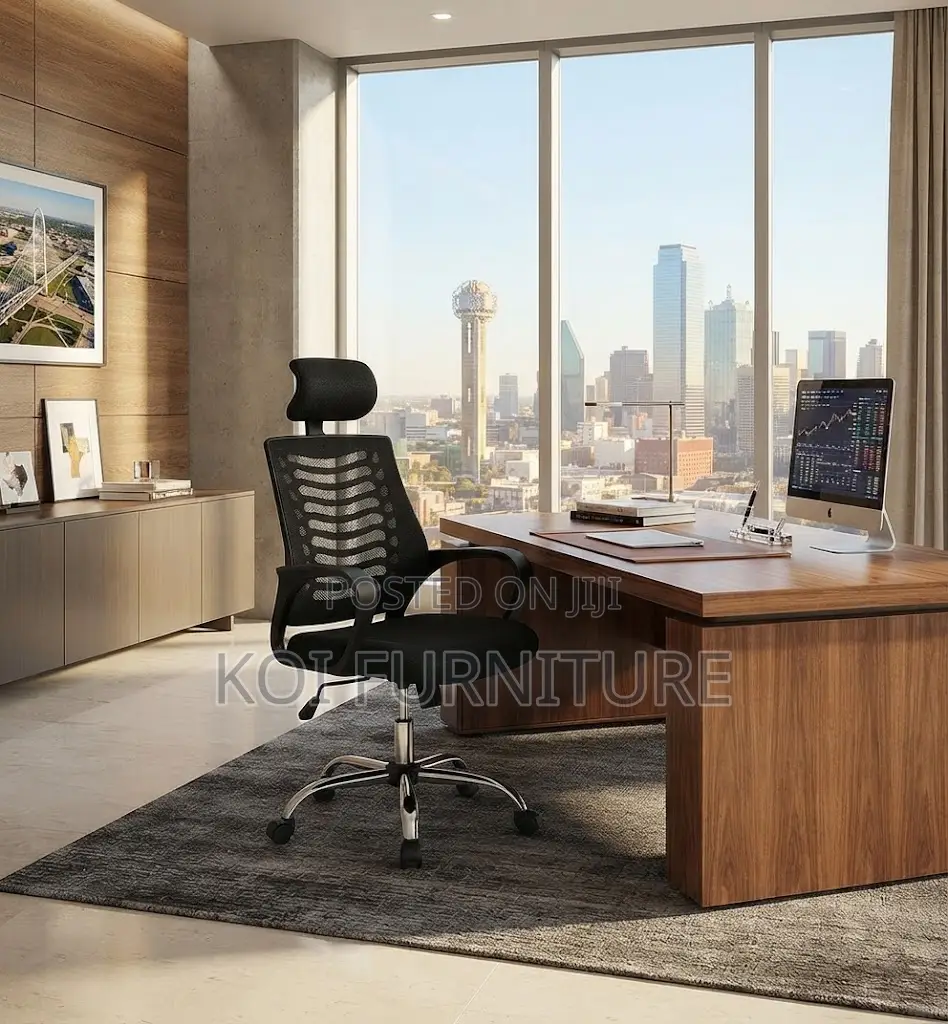 Office Chairfs; Long Hieght Adjsutable Headrest Chair