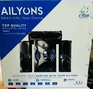 AILYONS  3.1CH Subwoofer Home Theatre Multi Media Bluetooth Speaker