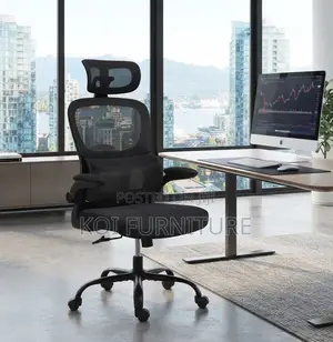 Office Chairs; Orthopedic Reclining Breathable Fabric Chairs