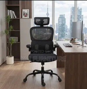 Office Chairs; Orthopedic Reclining Breathable Fabric Chairs