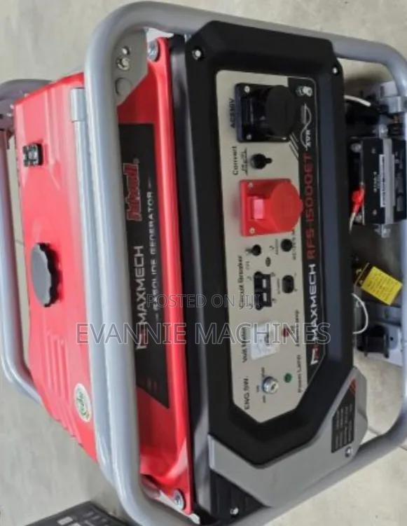 Maxmech RFS- 5200e 3.8kva Keystart Petrol Generator