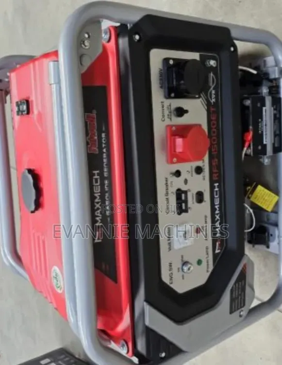 Maxmech RFS- 5200e 3.8kva Keystart Petrol Generator