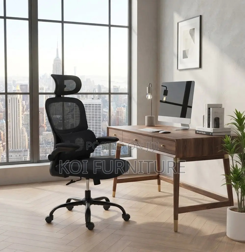 Office Chairs; Orthopedic Reclining Breathable Fabric Chairs