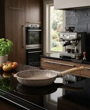 26 Cm Heavy Stone Non-Stick Pan (Marble Coating Pan)
