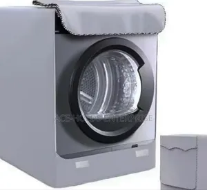 Front-Load Washing Machine Cover Silver-Coated Polyester Fabric