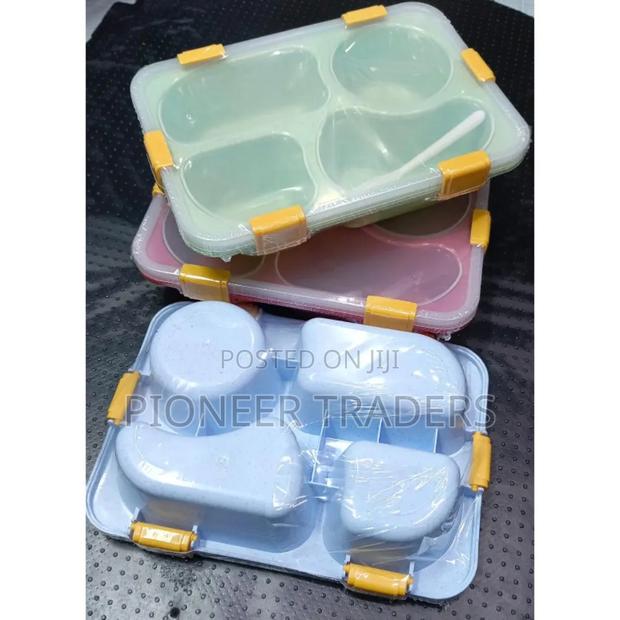 Plastic Partitioned Lunchboxes - main view