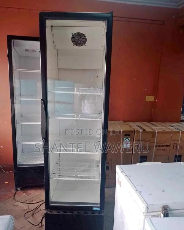 Tall Exuk Working Well Display Refrigerator