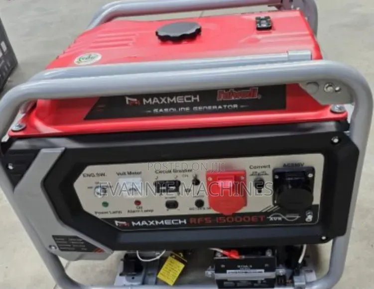 Maxmech RFS- 5200e 3.8kva Keystart Petrol Generator