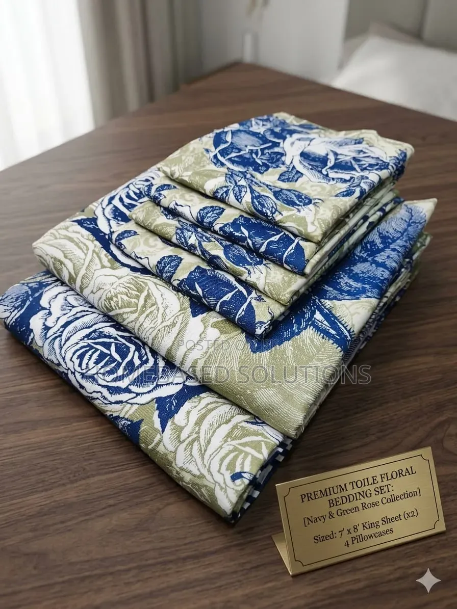 6pc Flat Bedsheet Set 7 by 8/6 by 6