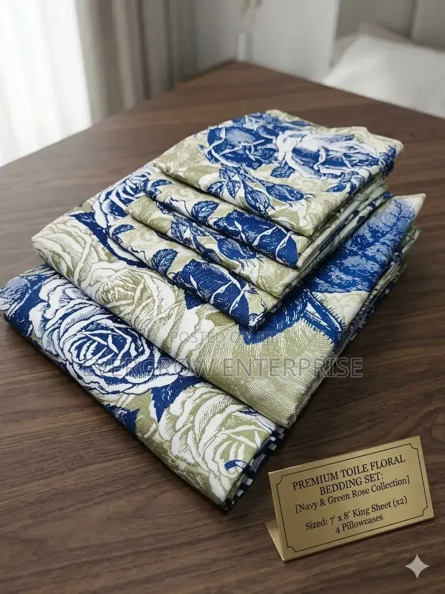 6pc Flat Bedsheet Set 7 by 8/6 by 6